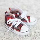 Red Plaid sneaker 